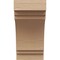 Ekena Millwork 8"W x 8"D x 16"H Wide Pescadero Rough Cedar Woodgrain TimberThane Corbel, Primed Tan CORUR08X08X16PECRCPR - alternate 3